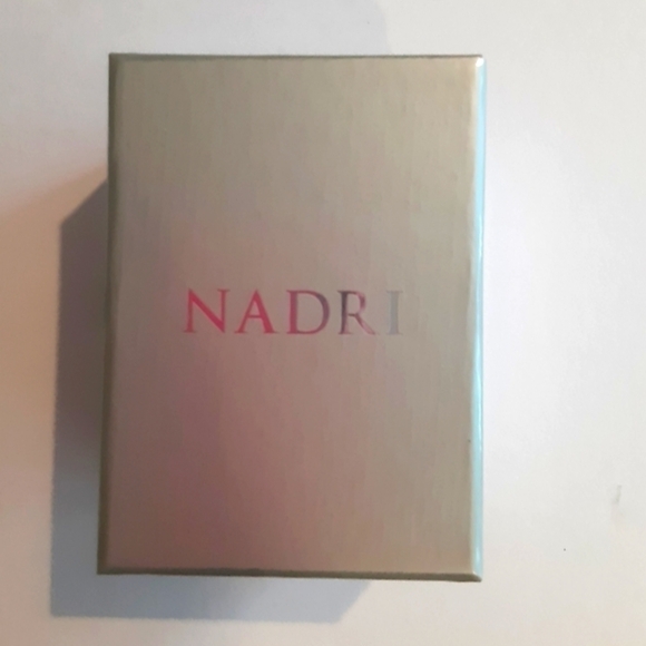 NADRI CZ Bar Pendant Necklace Rainbow New - Picture 2 of 4